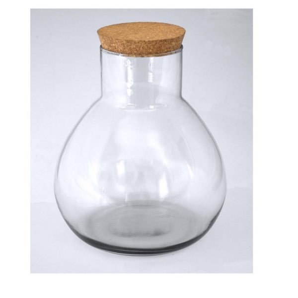 FLORERO PIEDRA ALTA 25cm + CORCHO - MD-1362024.T