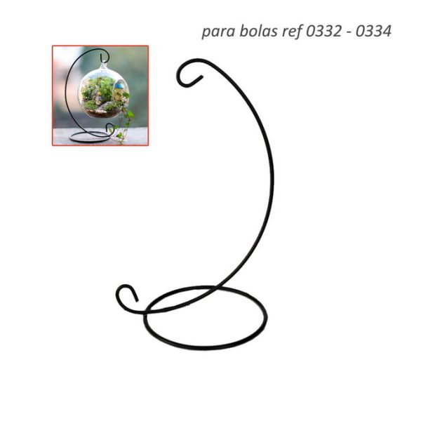 SOPORTE METAL BOLA COLGAR 27cm - TP-89045