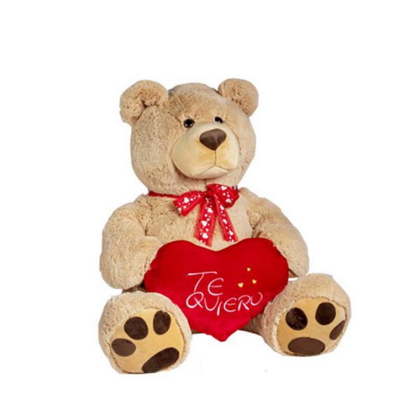 OSO MARRON CORAZON TE QUIERO 95cm - PLC-13132