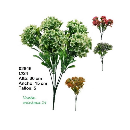 MP-02846-XX - RAMO DE KALANCHOE h.30 cm